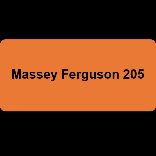 Massey Ferguson 205